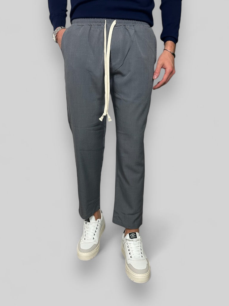 Pantalone casual grigio