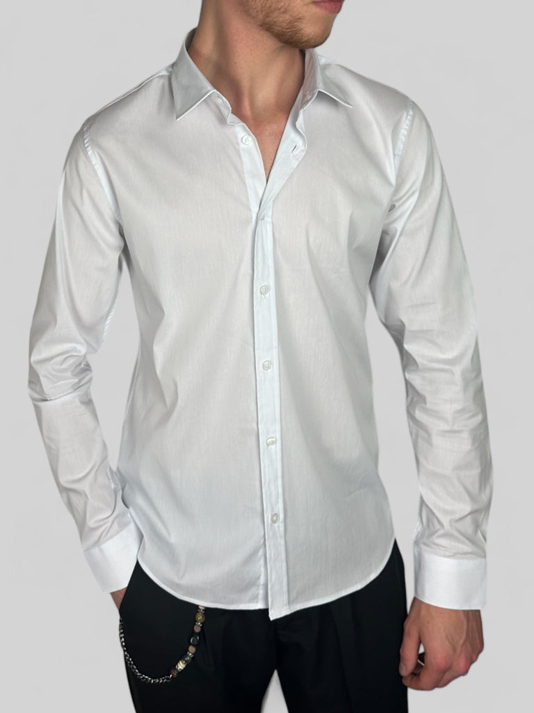 Camicia classica cotone