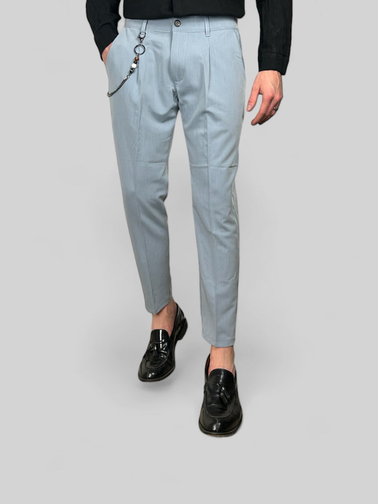 Pantalone classico con catena