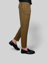 Pantalone classico con catena